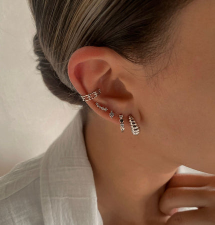 Pendientes Croissant