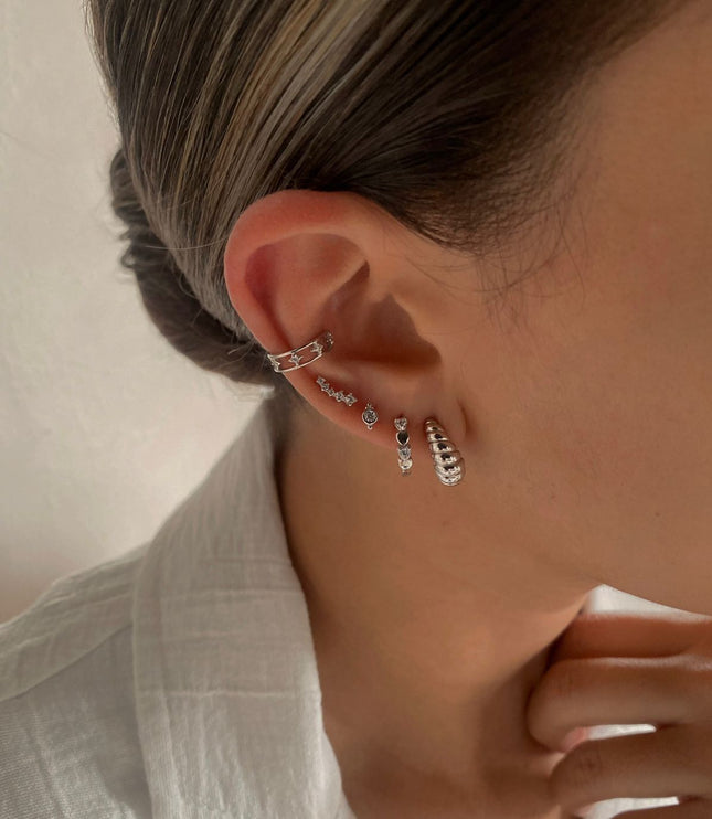 Pendientes Croissant
