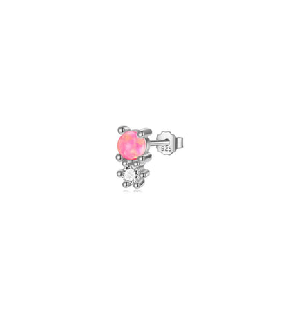Mini ópalo tornasol Silver