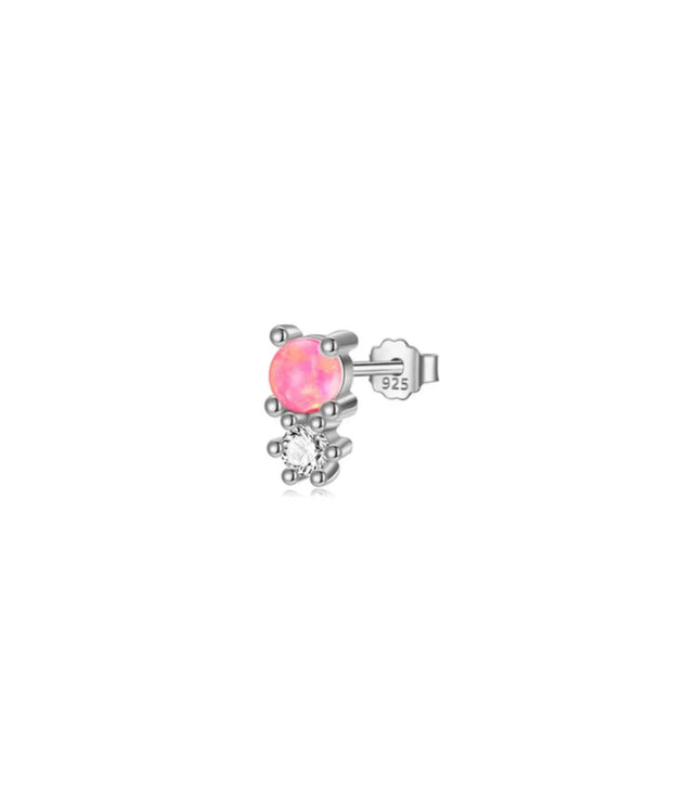 Mini ópalo tornasol Silver